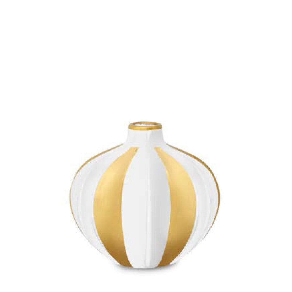 Ваза Fade Mira, 19 см, Керамика, Бял