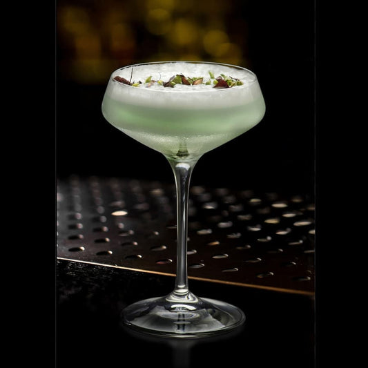 Комплект 2 кристални чаши за шампанско RCR Italy ARIA Trends CH, 330 мл, LUXION®