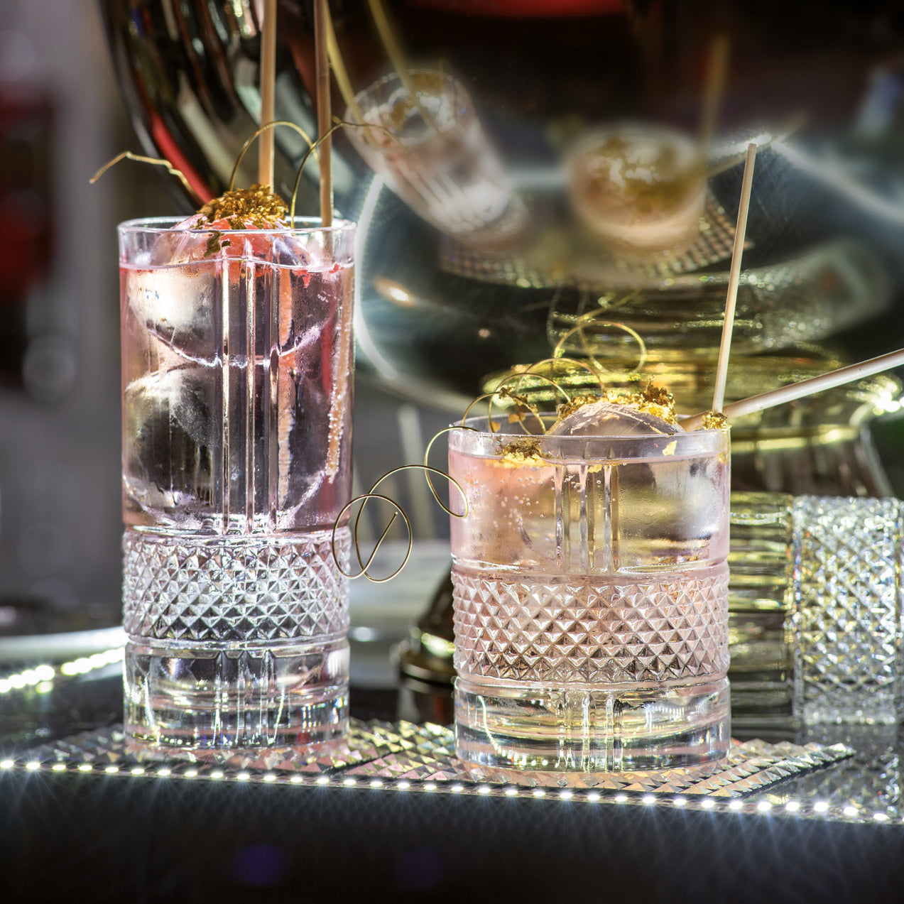 Комплект 6 кристални чаши за вода RCR Italy, BRILLANTE Hb, 370 мл, LUXION®