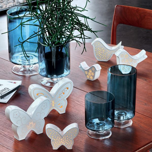 Декорация Пеперуда Virgole, Tognana, LED, Бял