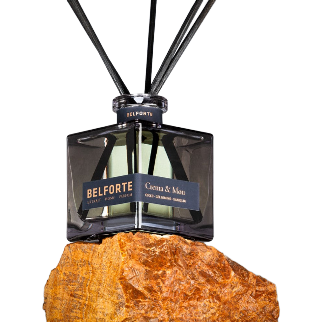 Дифузер с пръчици Belforte, Extrait Home Parfum, Crema & Mou