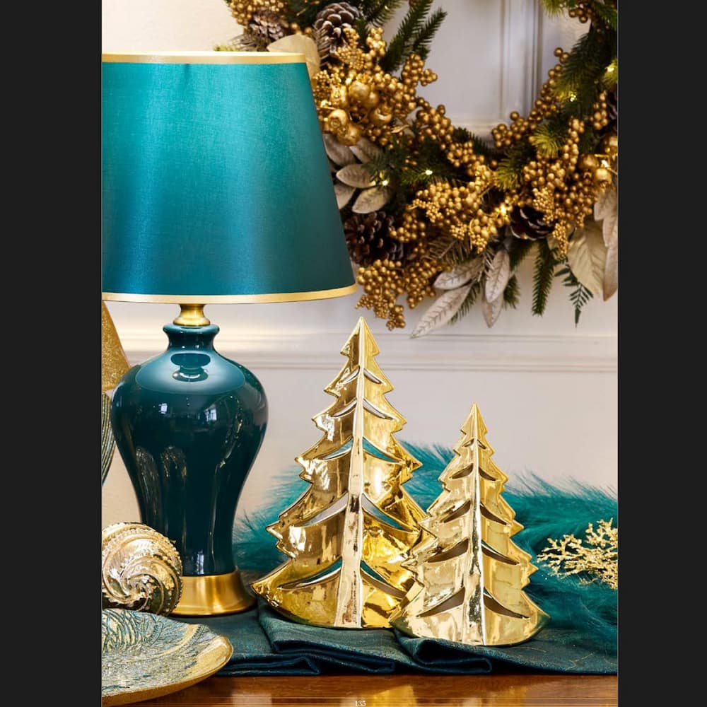 Лампа Fade, Mandir, 30x51 см, Керамика, Петролен