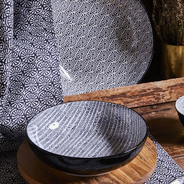 Комплект 6 бр. купички Chakra, Tognana, 12 cm, Порцелан