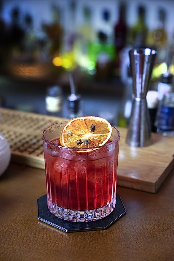 Комплект 6 кристални чаши за уиски RCR Italy Timeless DOF, 360 мл, LUXION®