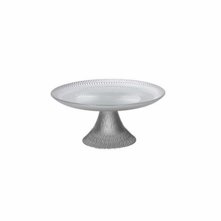 Поднос на столче Tognana, Lust, стъкло, 21xh9 cm, сребрист