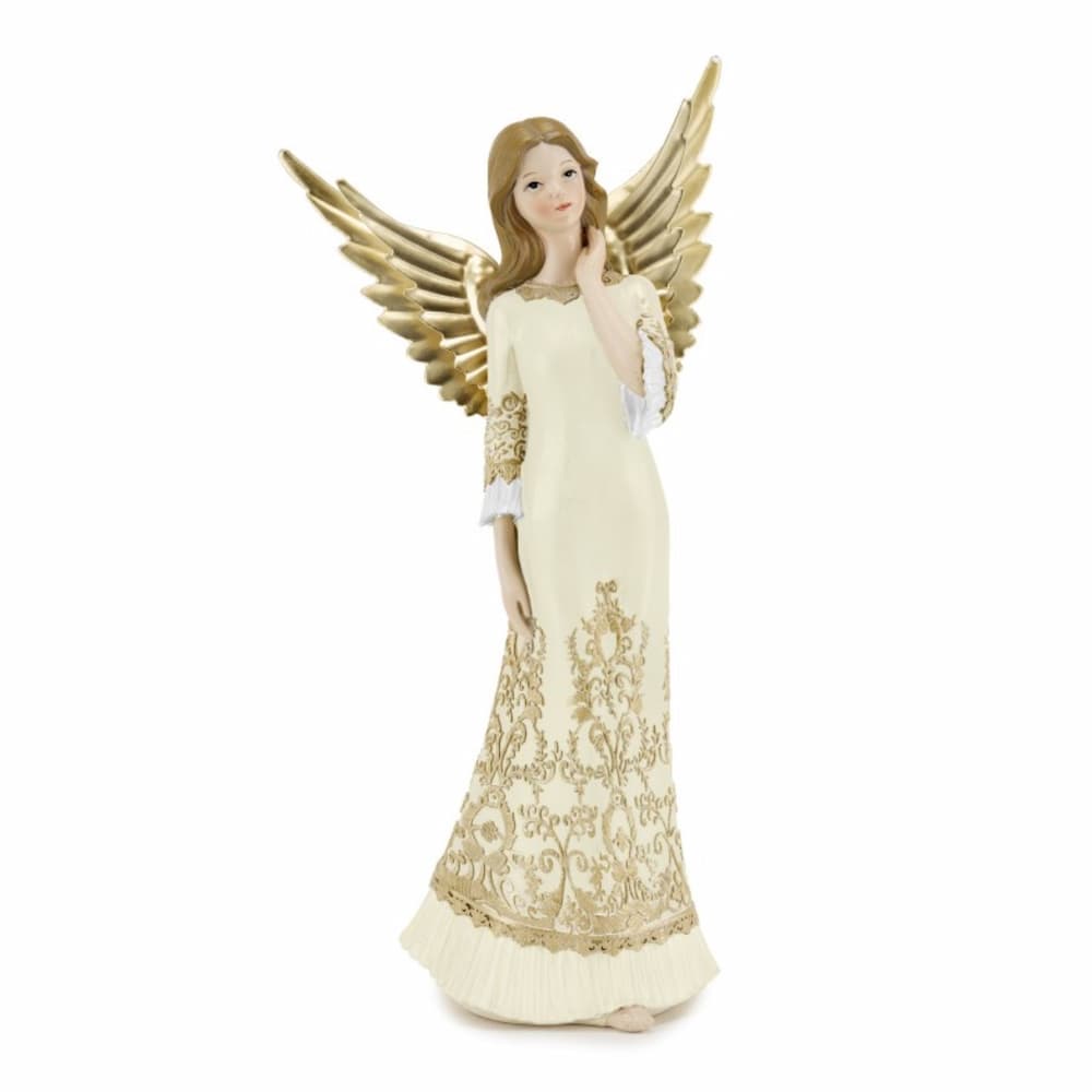 Статуетка Ангел Fade, Angie, 30 см, Полирезина, Крем