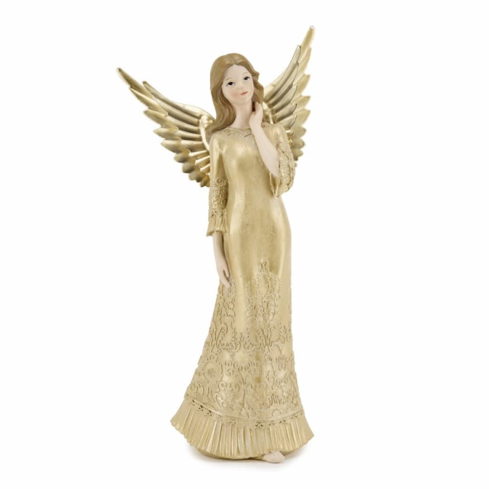 Статуетка Ангел Fade, Angie, 30 см, Полирезин, Злато