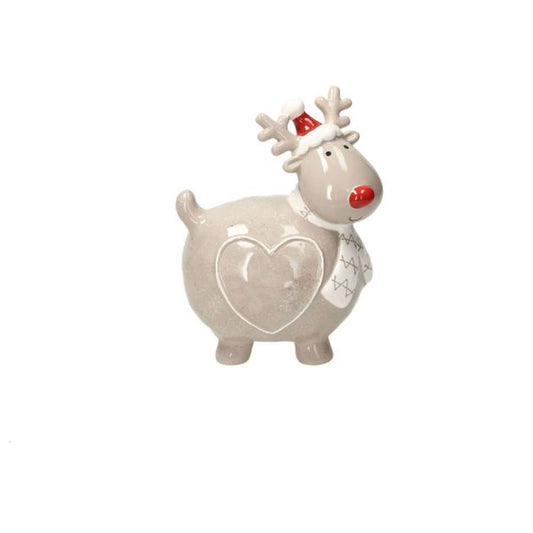 Декоративна фигурка Еленче Christmas Blitzen, Tognana, 14 см