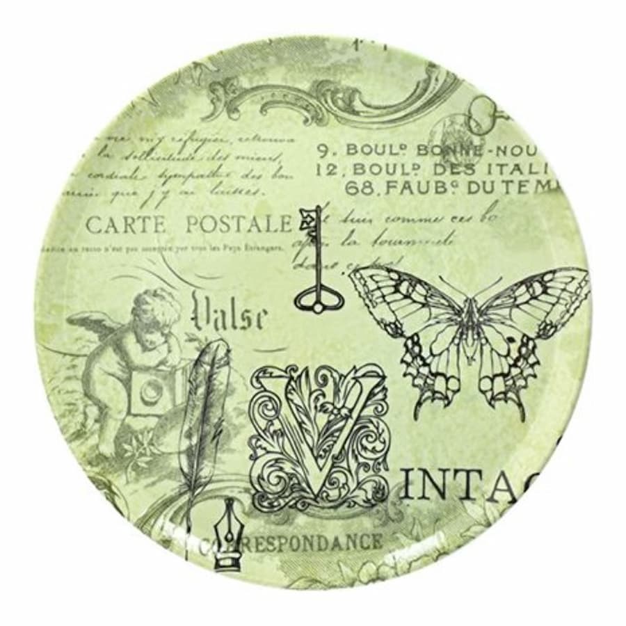 Чиния за пица Tognana, Cinzia Vintage Verde, 33 см, Порцелан