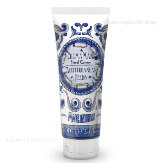 Крем за ръце Rudy Profumi, Erbe del Mediterraneo, 100 мл, Mирта и Джинджифил