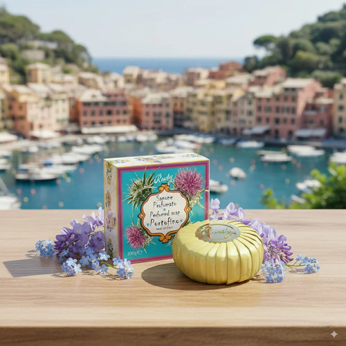 Ароматизиран сапун Portofino, Rudy Profumi, 100 г, Нероли и Гардения