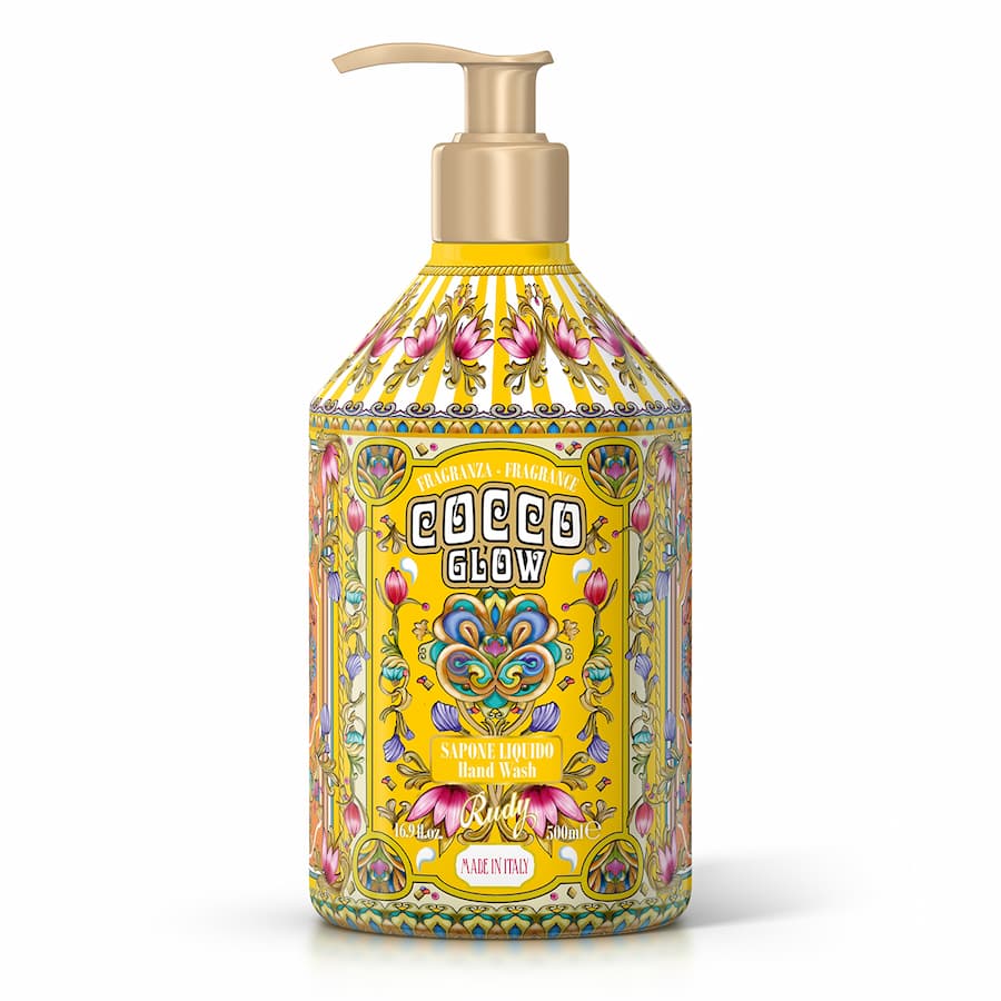Ароматен Течен сапун Rudy Profumi, Le Maioliche Gourmand Cocco GLOW, 500 мл, Кокос