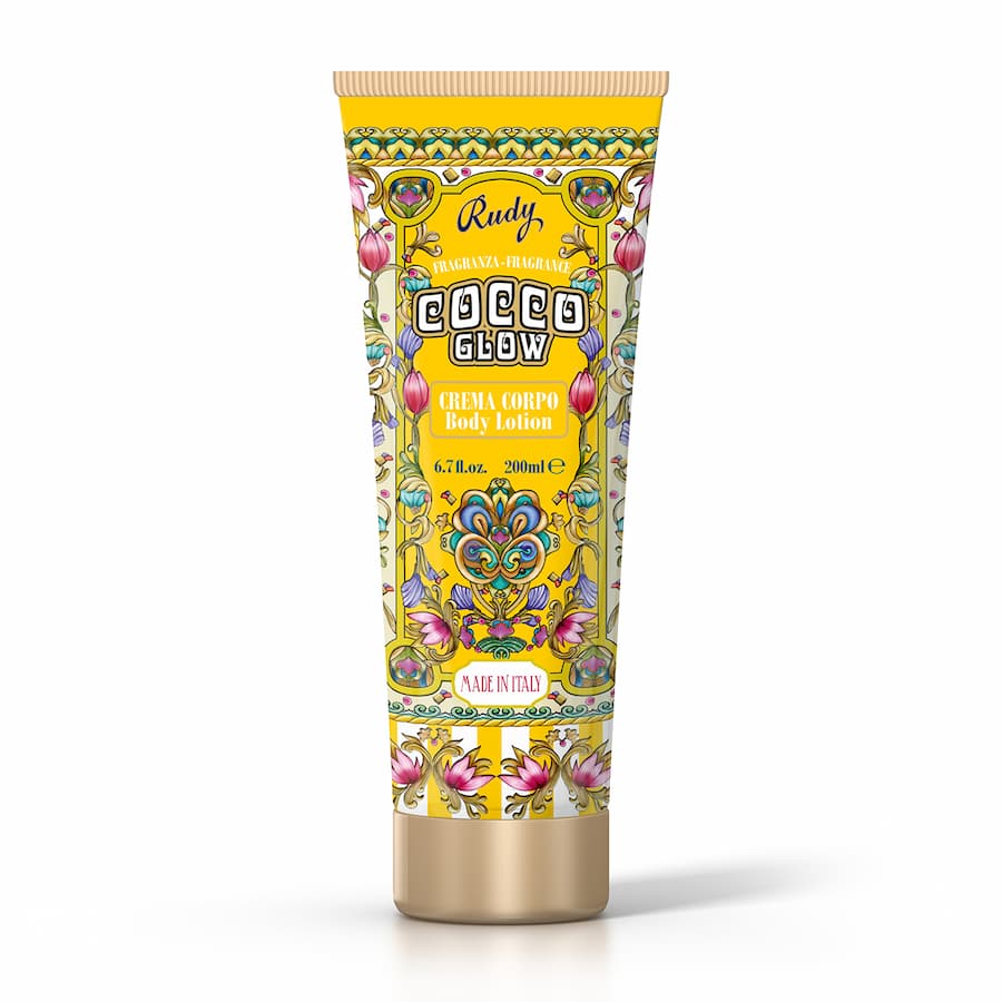 Хидратиращ Крем за тяло Rudy Profumi, Le Maioliche Gourmand Cocco GLOW, 200 мл, Кокос