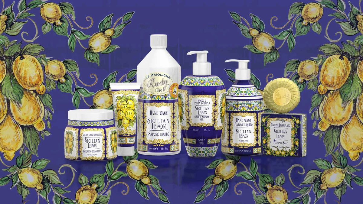 Ароматизиран сапун Limoni di Sicilia, Rudy Profumi, 100 г, лимон