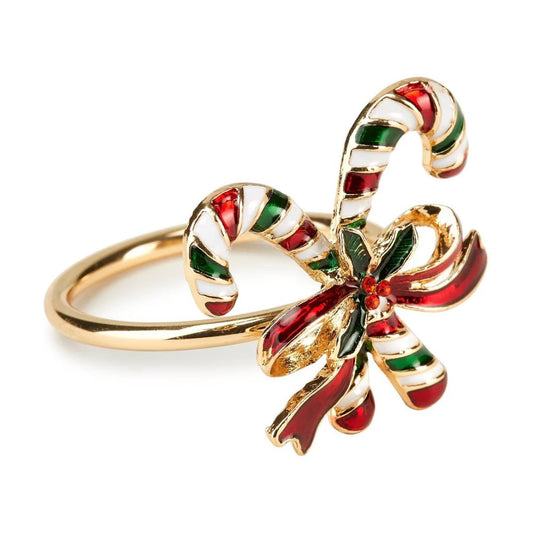 Комплект 6 пръстени за салфетки Fade Candy, Метал