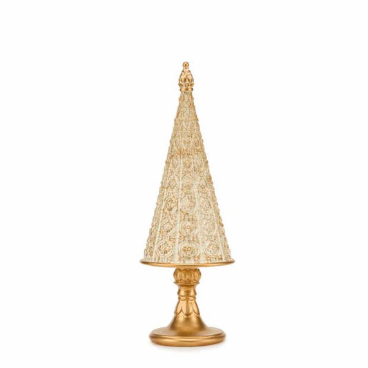 Коледна елха Fade Magic wood, 32 см, Полирезин, Крем