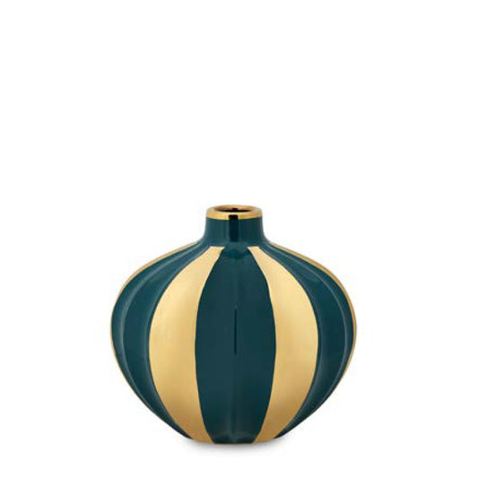 Ваза Fade Mira, 19 см, Керамика, Петролен