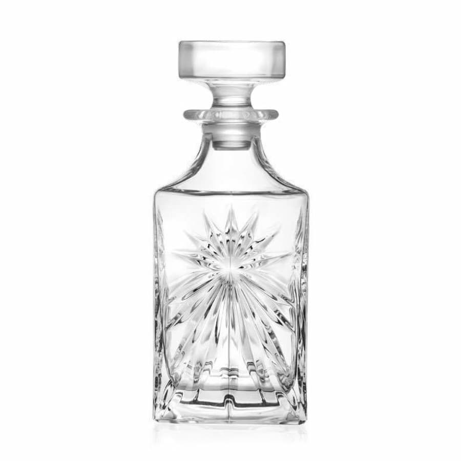 Кристална гарафа за уиски RCR Italy Oasis, 850 ml, LUXION®