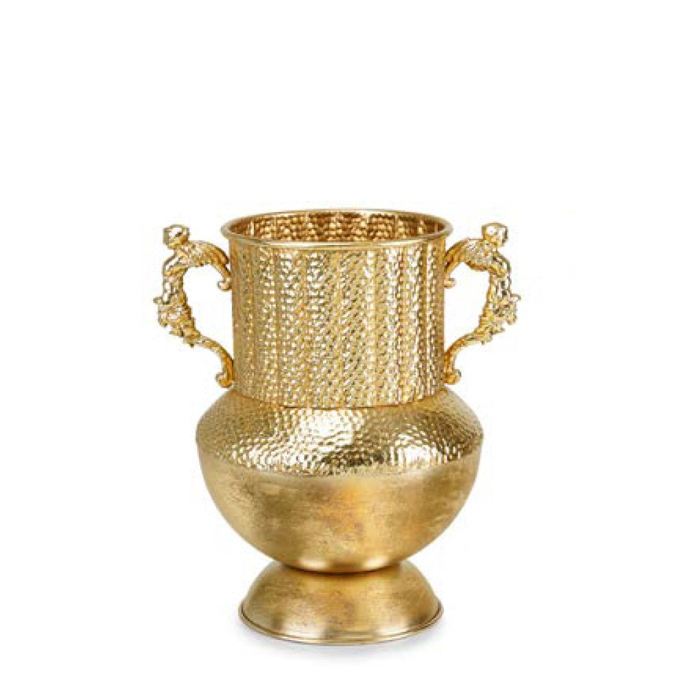 Ваза амфора Fade Pompea, 35 см, Метал, Златист