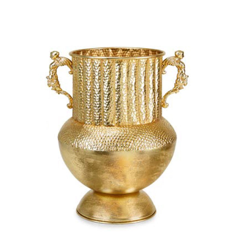 Ваза амфора Fade Pompea, 41 см, Метал, Златист