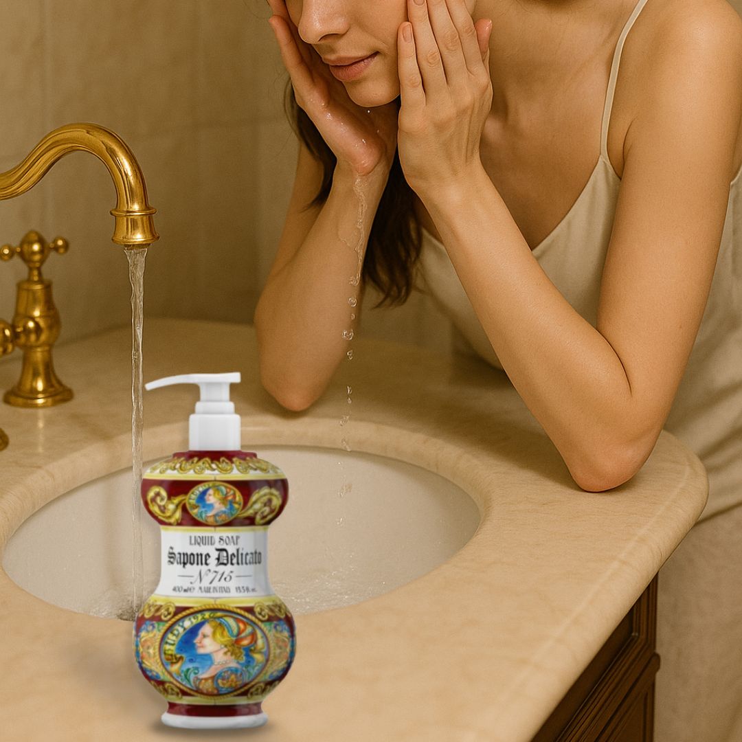 Деликатен сапун за ръце и лице N.° 715 DOMINA, Rudy Profumi, 400 мл