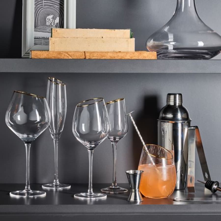 Сет за коктейли Tognana, Cocktail, 6 части, Стомана, Сив