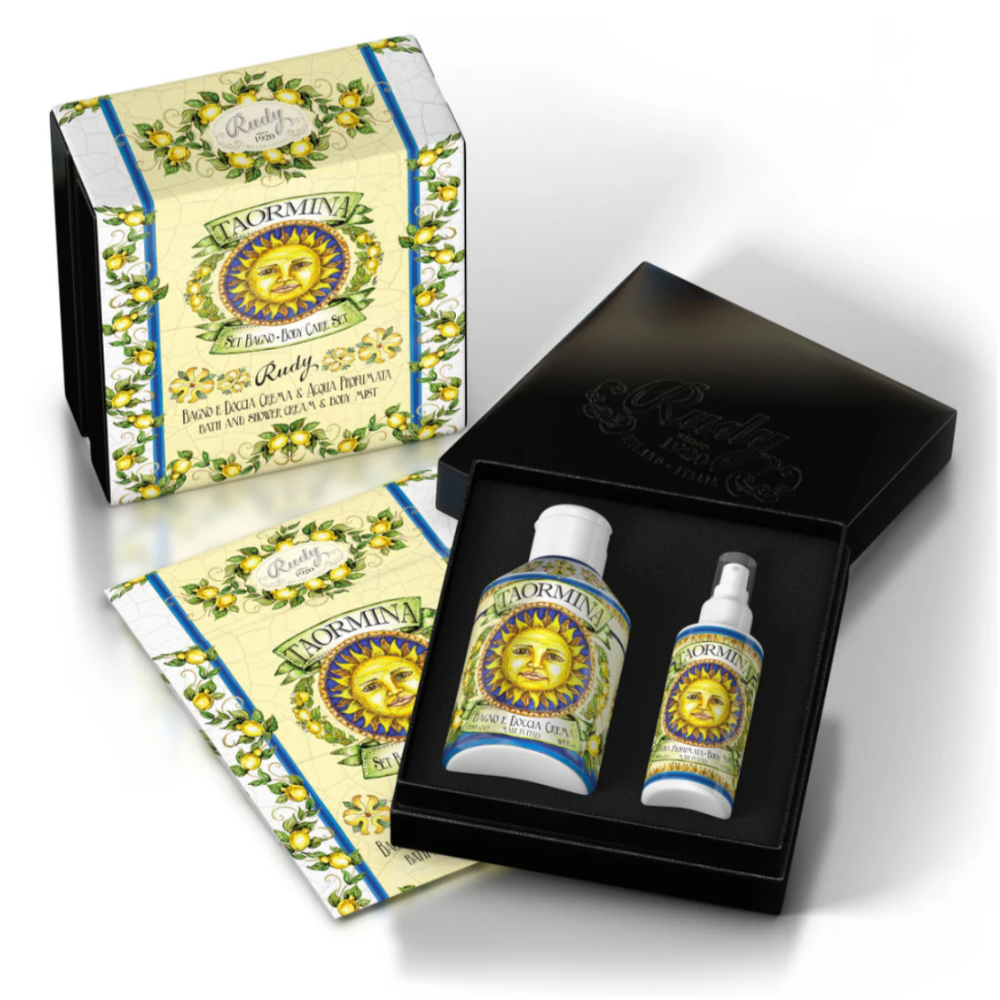Подаръчна кутия Душ гел 250 мл и Ароматизирана вода за тяло 100 мл Taormina, Rudy Profumi