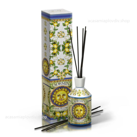 Дифузер с пръчици Rudy Profumi, Taormina, 250 мл, Круша и Ванилия