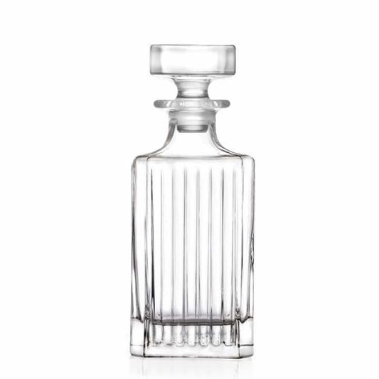 Кристална гарафа за уиски RCR Italy Timeless, 750 ml, LUXION®