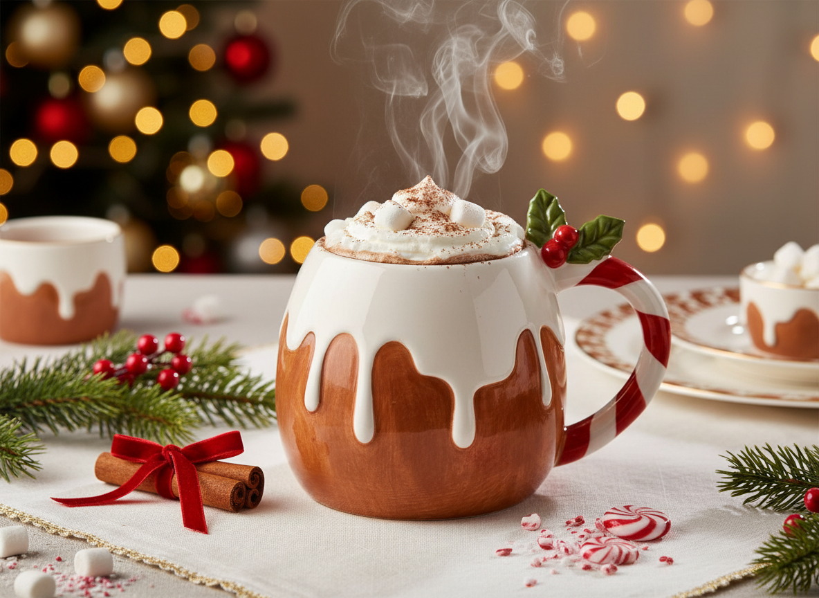 Banner Tazza con Cioccolata Calda