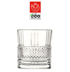 Комплект 6 кристални чаши за уиски RCR Italy BRILLANTE Dof, 340 мл, LUXION®