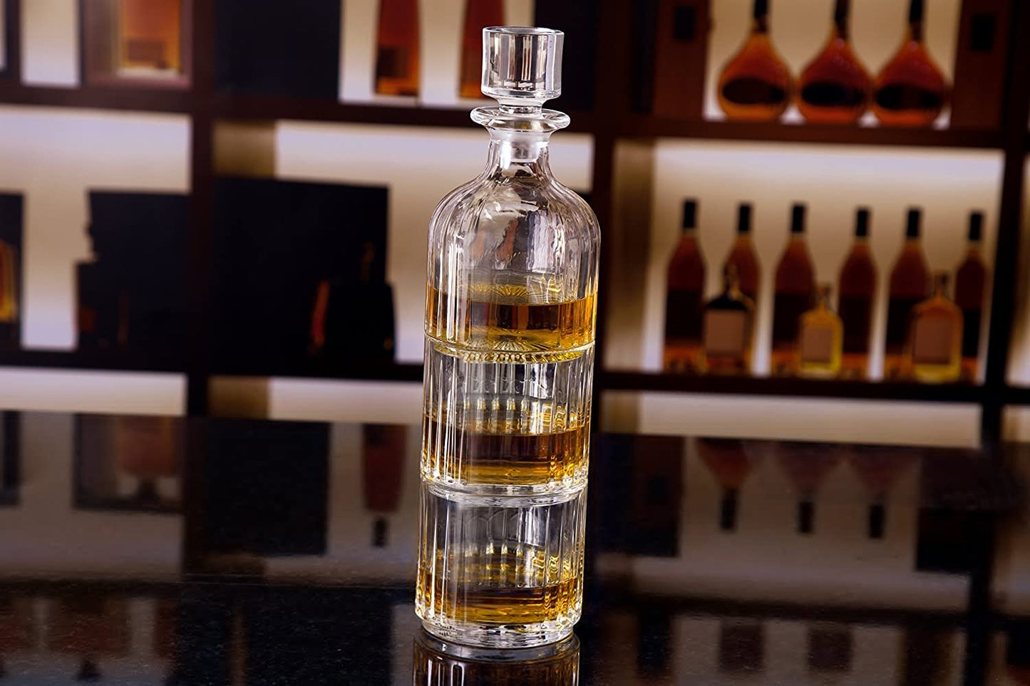 Комплект гарафа + 2 кристални чаши за уиски RCR Italy Combo