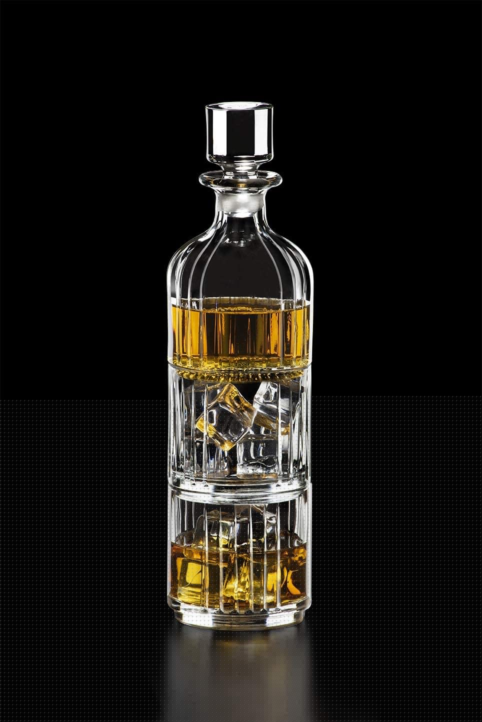 Комплект гарафа + 2 кристални чаши за уиски RCR Italy Combo