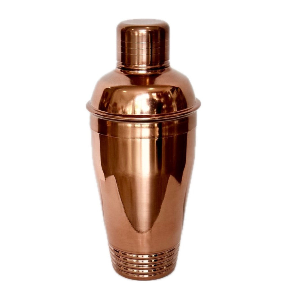 Шейкър за коктейли Tognana Maitresse 21 см неръждаема стомана меден цвят, 500 ml