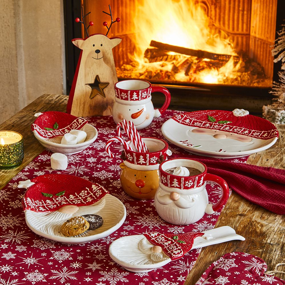 Plate/tray Santa Claus, Tognana, 28 cm