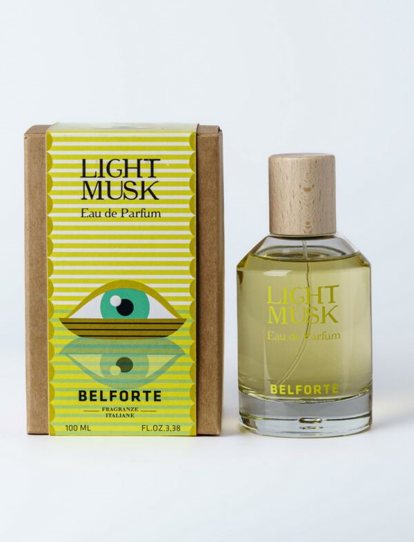 Парфюм за тяло Belforte, Light Musk, 100 мл, Кехлибар и Мирта
