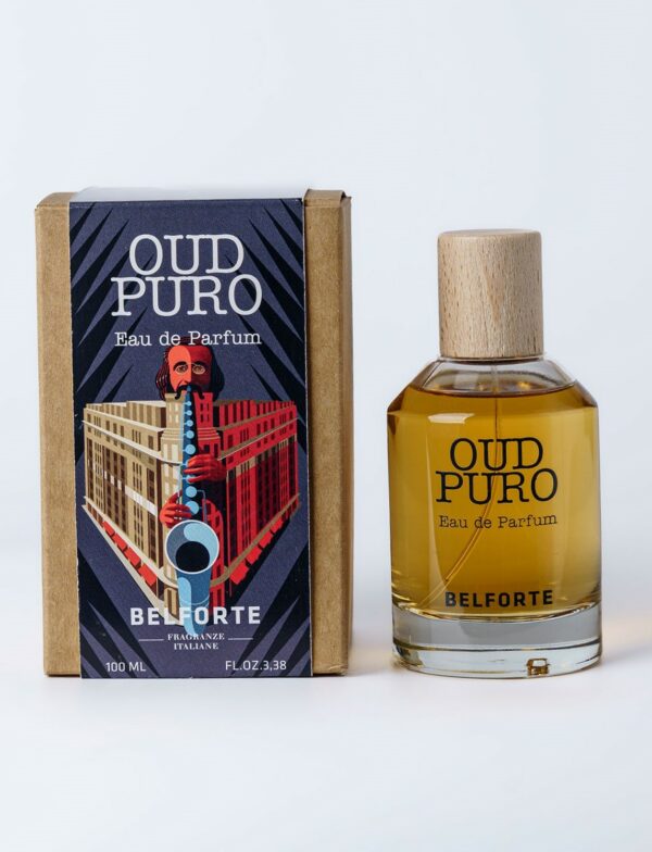 Парфюм за тяло Belforte, Oud Puro, 100 мл, Тамян, Агарово дърво