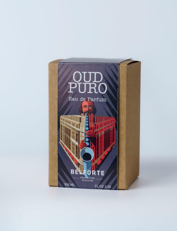 Парфюм за тяло Belforte, Oud Puro, 100 мл, Тамян, Агарово дърво