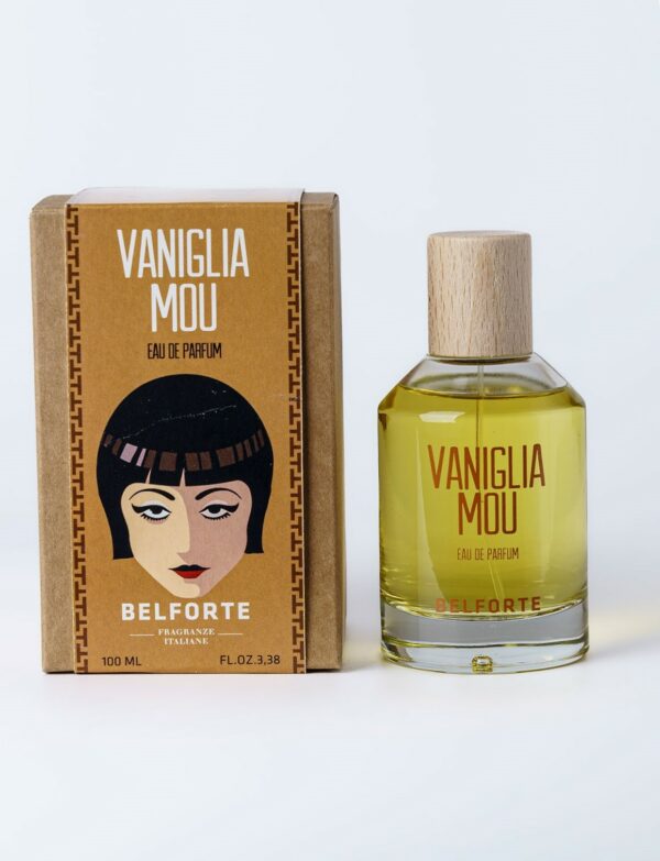 Парфюм за тяло Belforte, Vaniglia Mou, 100 мл, Касис, Карамел, Ванилия