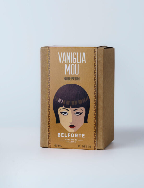 Парфюм за тяло Belforte, Vaniglia Mou, 100 мл, Касис, Карамел, Ванилия