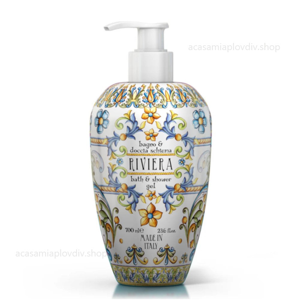 Душ гел Rudy Profumi, RIVIERA, 700 мл, Жасмин и Ванилия