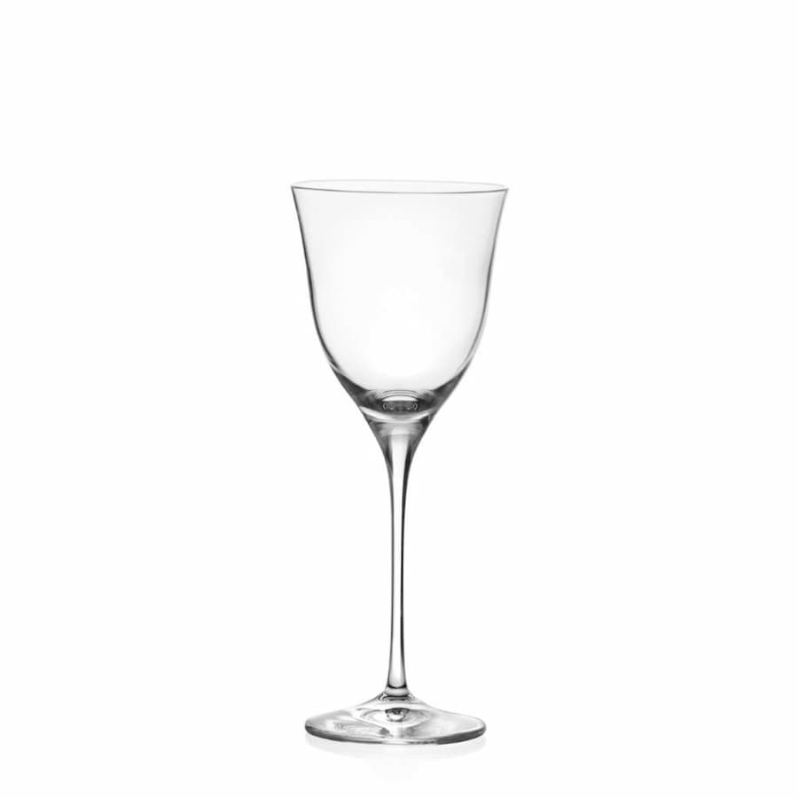 Комплект 6 кристални чаши за бяло вино RCR Italy Sabina C3, 240 мл, LUXION®