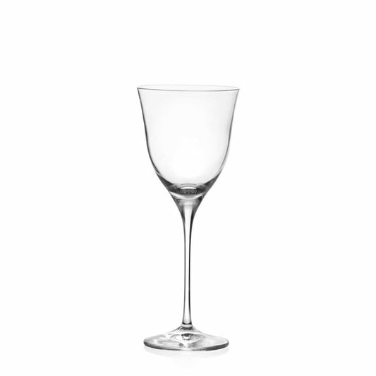 Комплект 6 кристални чаши за бяло вино RCR Italy Sabina C3, 240 мл, LUXION®