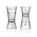 Комплект 6 кристални чаши RCR Italy Tattoo JIGGER, 30/60 мл, LUXION®