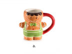 Чаша MUG "Джинджифилово човече", Art From Italy, 450 мл