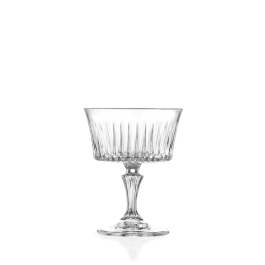 Комплект 6 кристални чаши за десерт RCR Italy Timeless, 260 мл, LUXION®