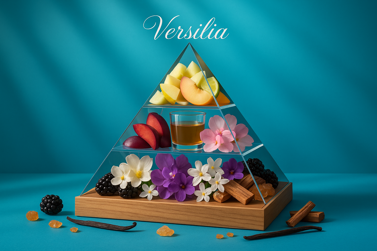 Пирамида Versilia с дълбочина и сенки
